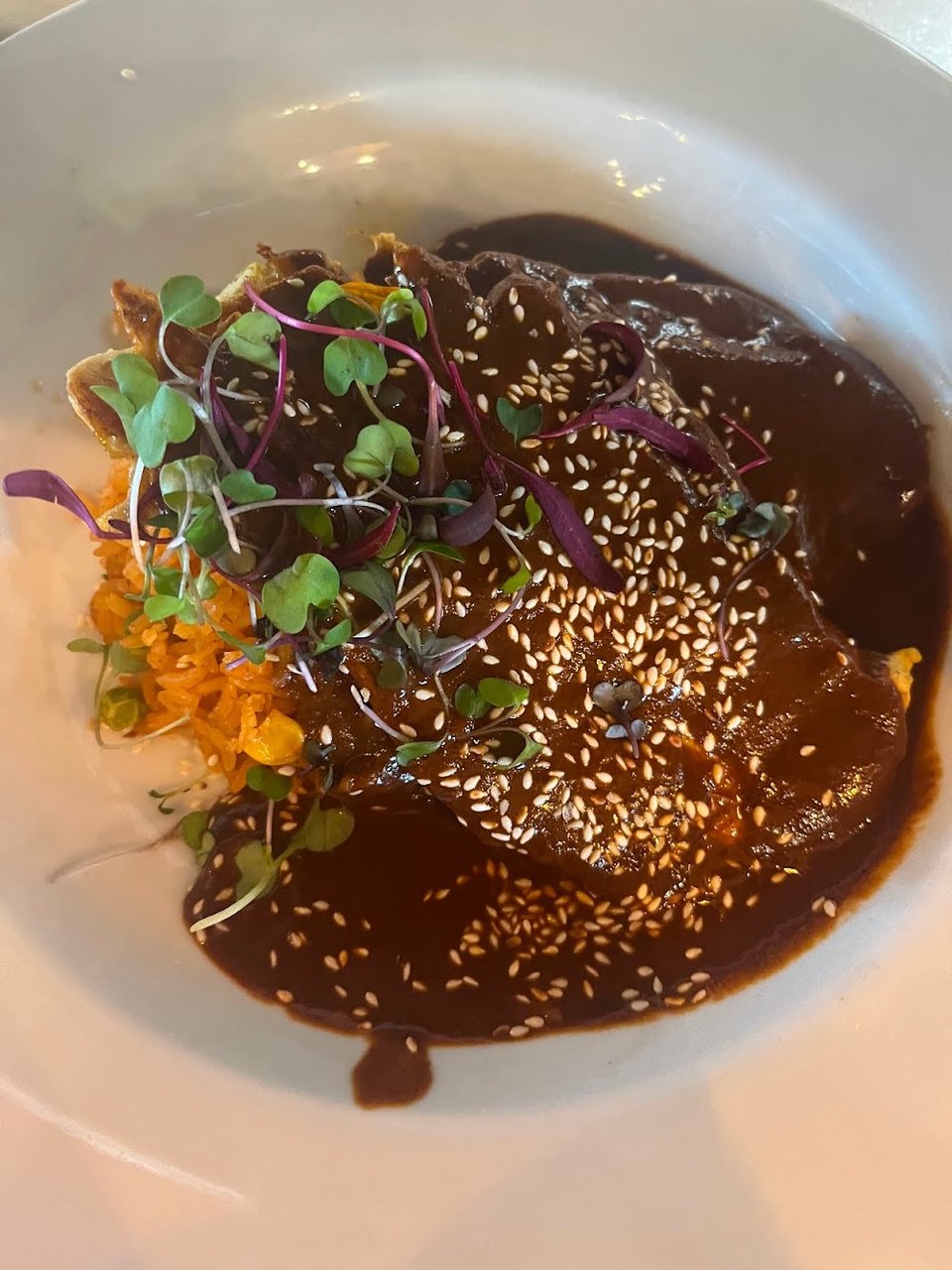 Cheese Enchilada Plate